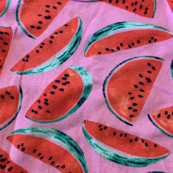 BabyGap short sleeve watermelon PJ set - Picture 4 of 7